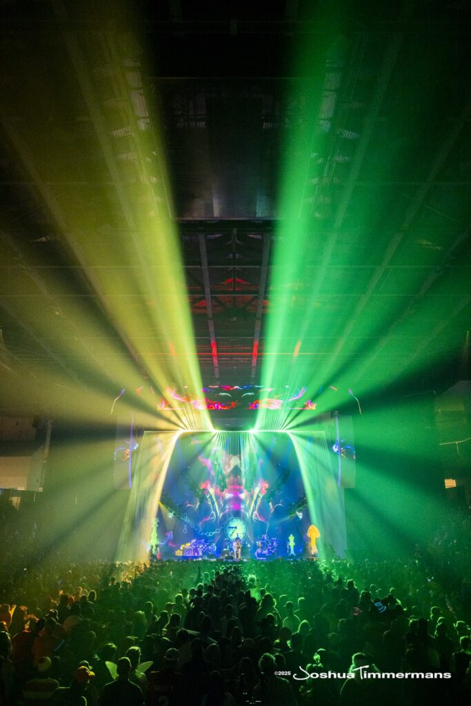 Widespread Panic performing on Halloween night at Enmarket Arena in Savannah, GA on Friday, October 31, 2025