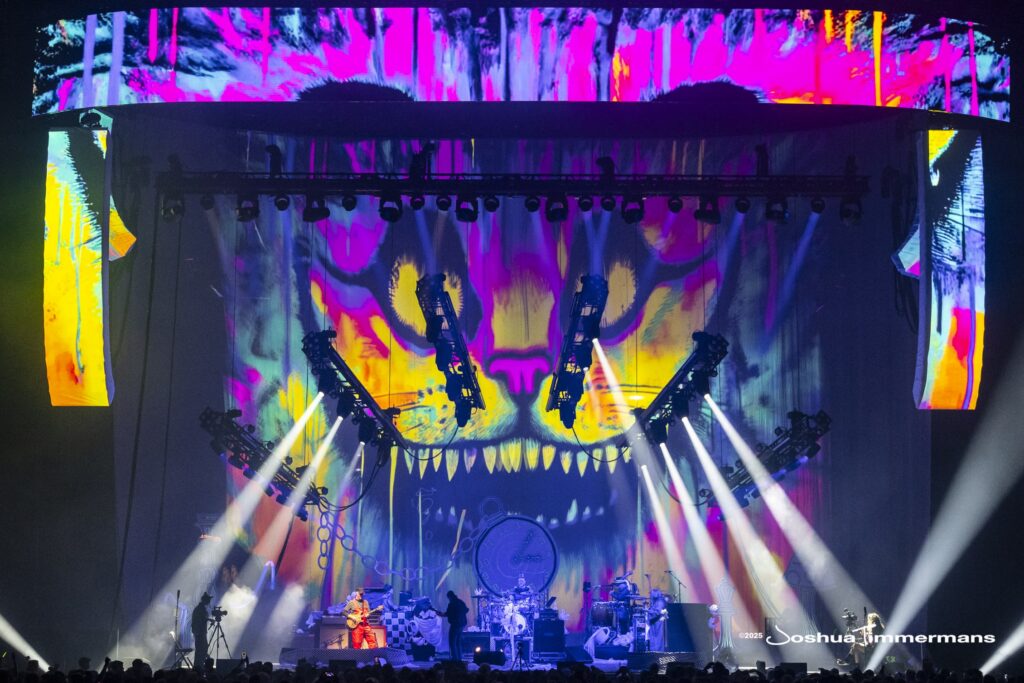 Widespread Panic performing on Halloween night at Enmarket Arena in Savannah, GA on Friday, October 31, 2025