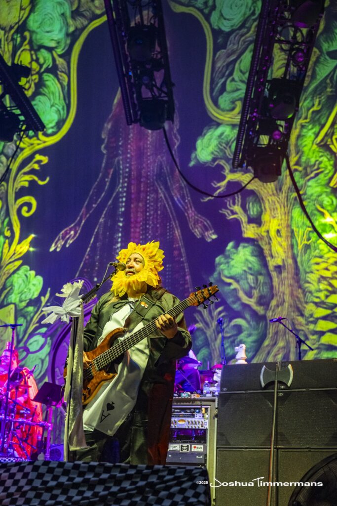 Widespread Panic performing on Halloween night at Enmarket Arena in Savannah, GA on Friday, October 31, 2025