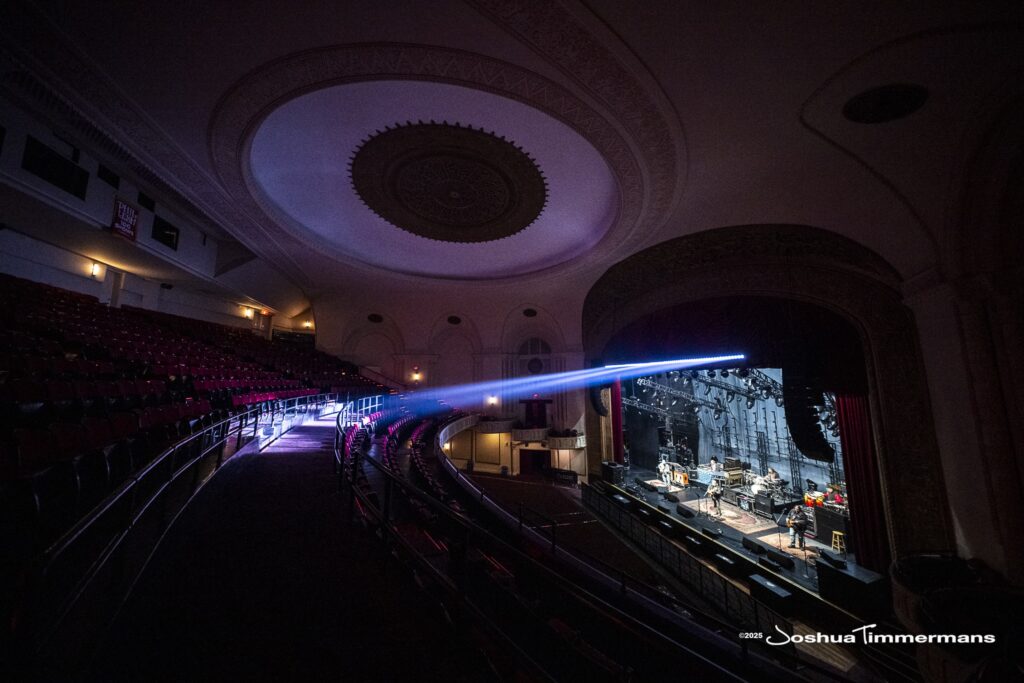 Widespread Panic during soundcheck at The Capitol Theatre in Port Chester, NY on Thursday, November 20, 2025