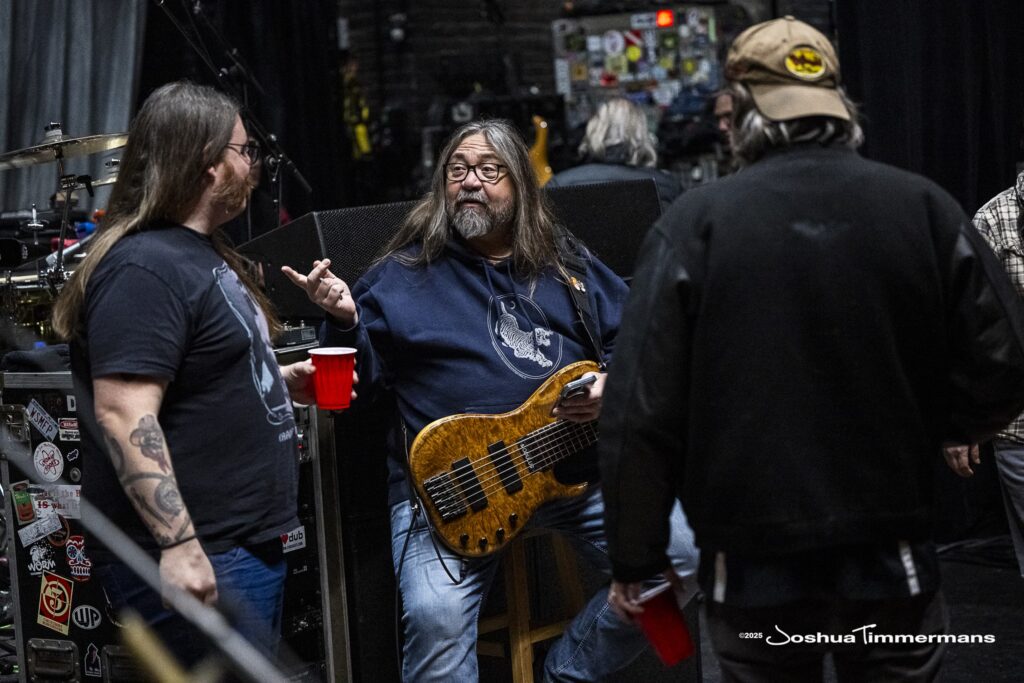Widespread Panic during soundcheck at The Capitol Theatre in Port Chester, NY on Thursday, November 20, 2025