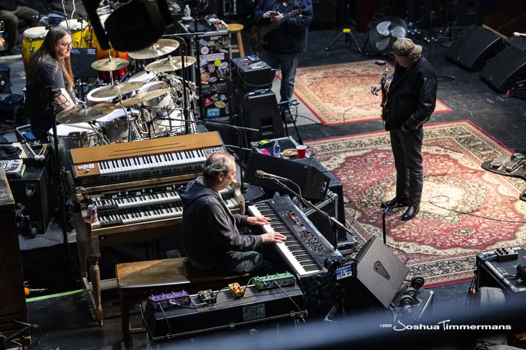 Widespread Panic during soundcheck at The Capitol Theatre in Port Chester, NY on Thursday, November 20, 2025