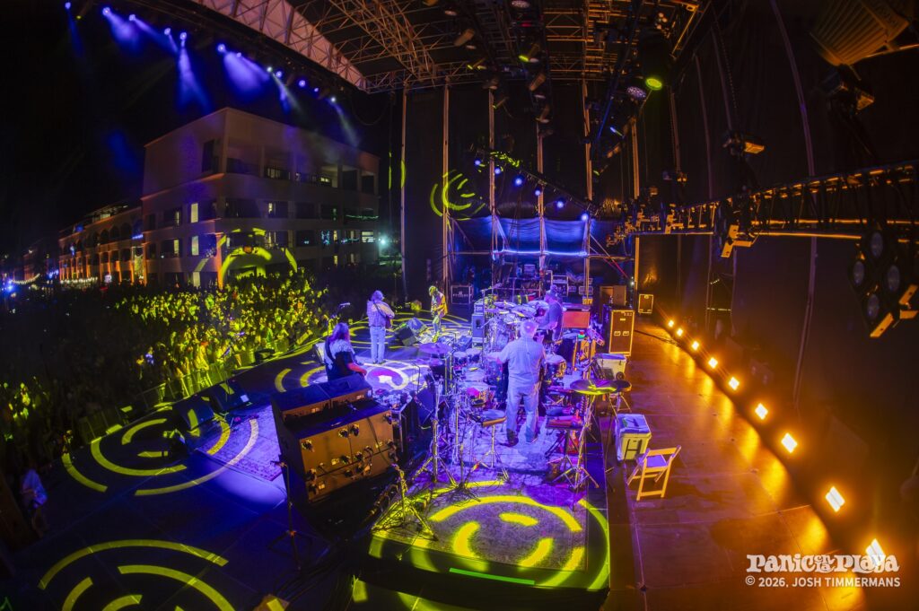 Widespread Panic live at Panic en la Playa Trece on Wednesday, January 21, 2026