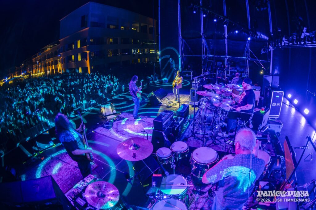 Widespread Panic live at Panic en la Playa Trece on Wednesday, January 21, 2026