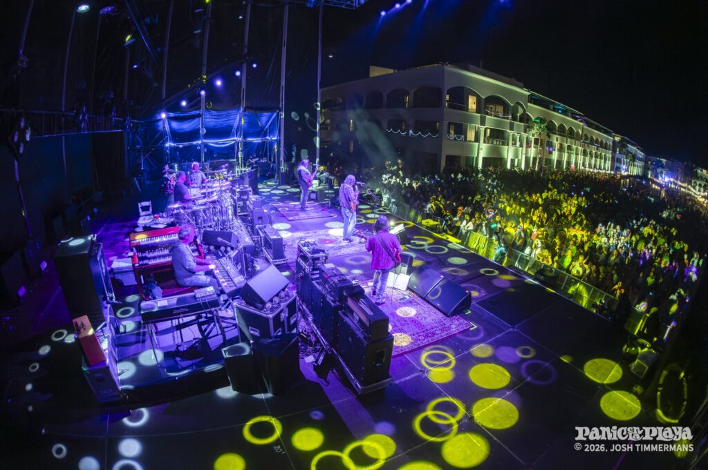 Widespread Panic live at Panic en la Playa Trece on Wednesday, January 21, 2026