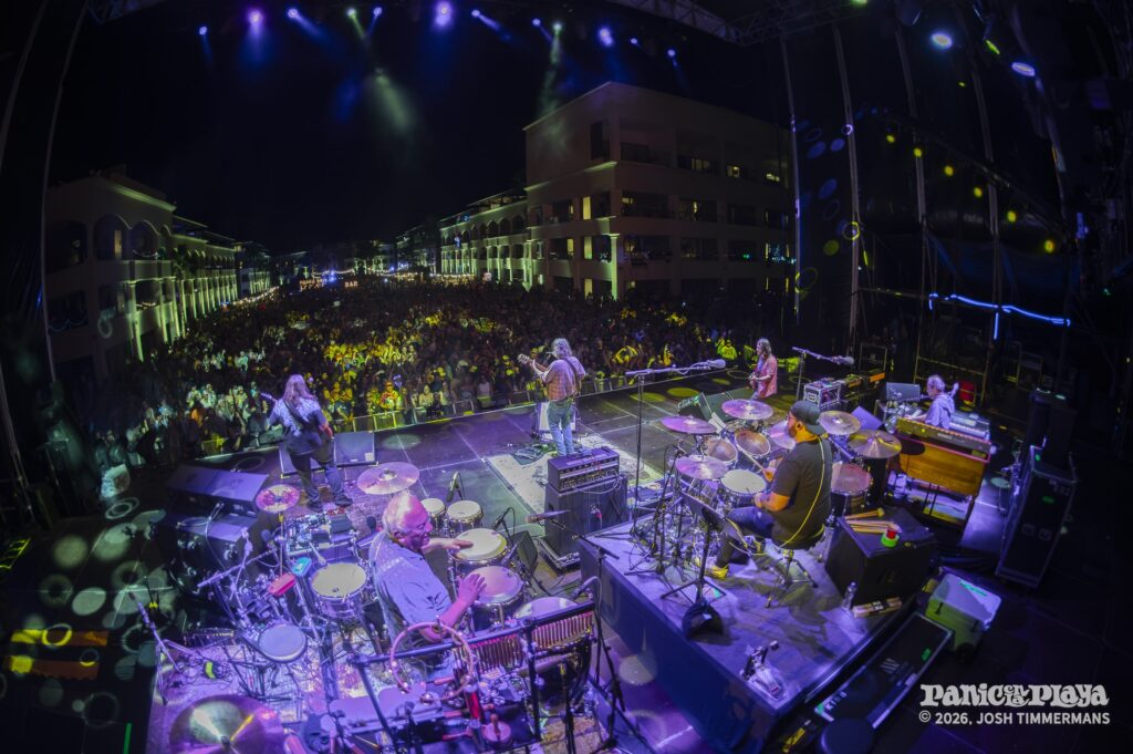 Widespread Panic live at Panic en la Playa Trece on Wednesday, January 21, 2026