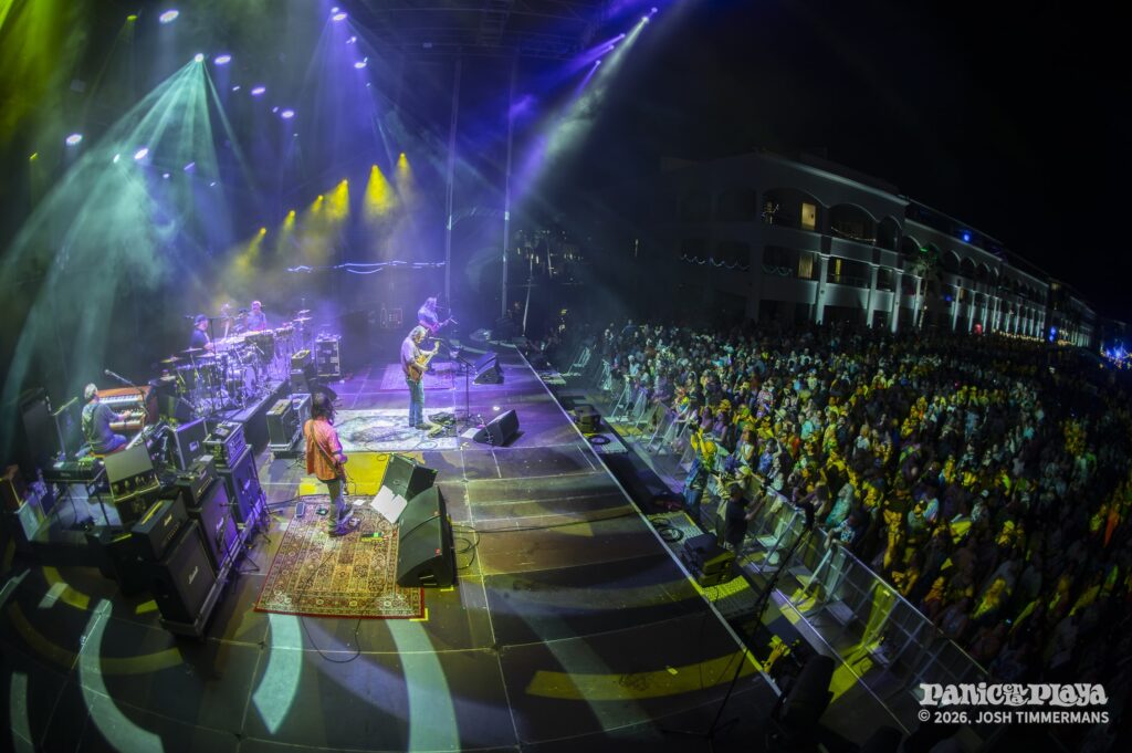 Widespread Panic live at Panic en la Playa Trece on Wednesday, January 21, 2026