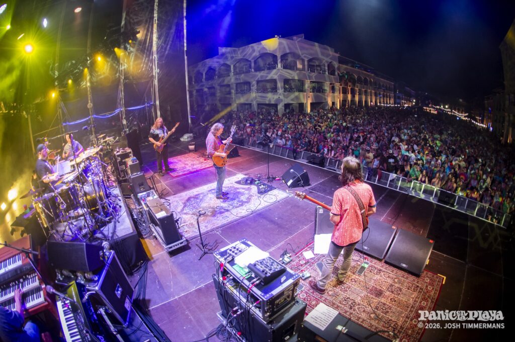 Widespread Panic live at Panic en la Playa Trece on Wednesday, January 21, 2026