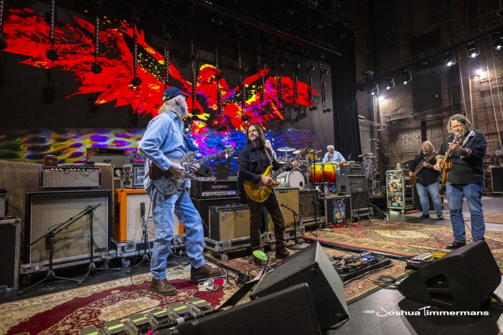 Widespread Panic soundcheck at The Fox Theatre on Wednesday, December 31, 2025