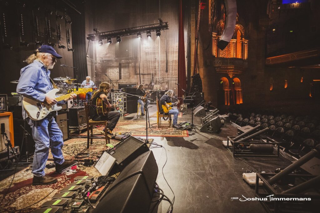 Widespread Panic soundcheck at The Fox Theatre on Wednesday, December 31, 2025