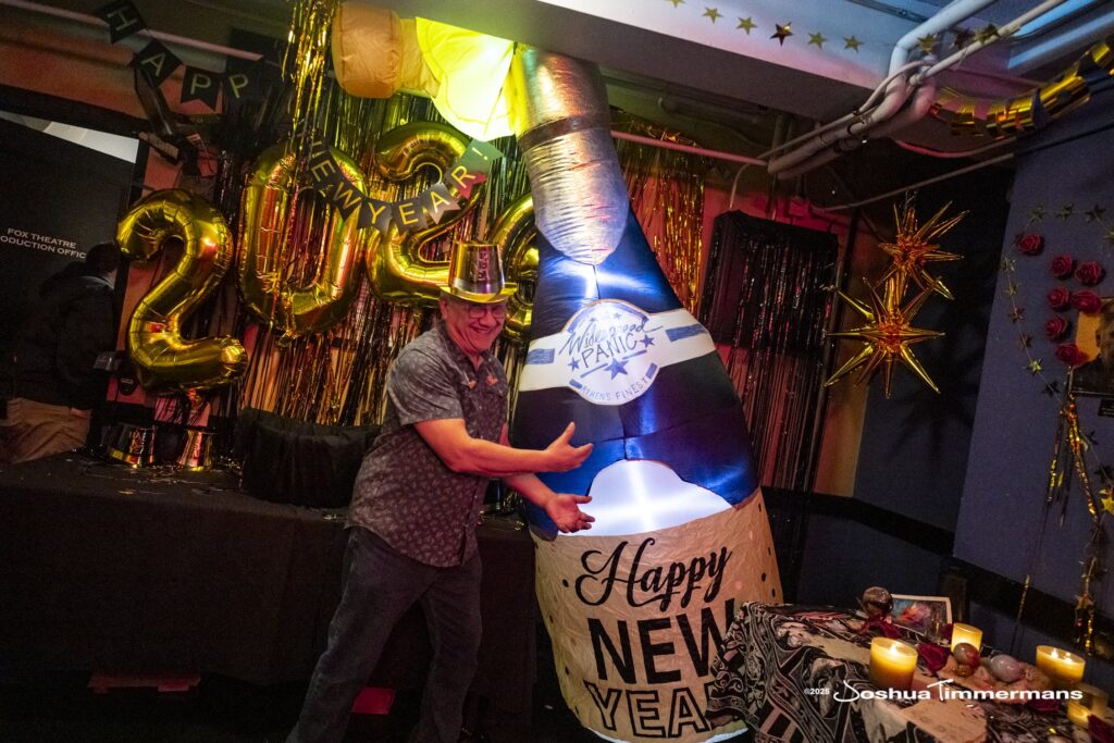 Widespread Panic performing at The Fox Theatre in Atlanta, GA on Wednesday, December 31, 2025