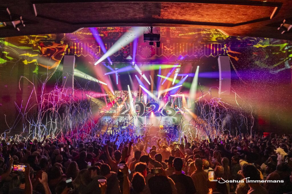 Widespread Panic performing at The Fox Theatre in Atlanta, GA on Wednesday, December 31, 2025