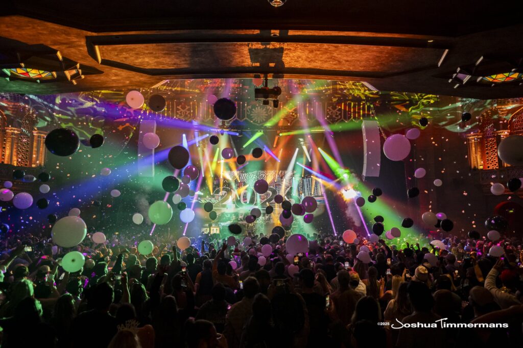 Widespread Panic performing at The Fox Theatre in Atlanta, GA on Wednesday, December 31, 2025