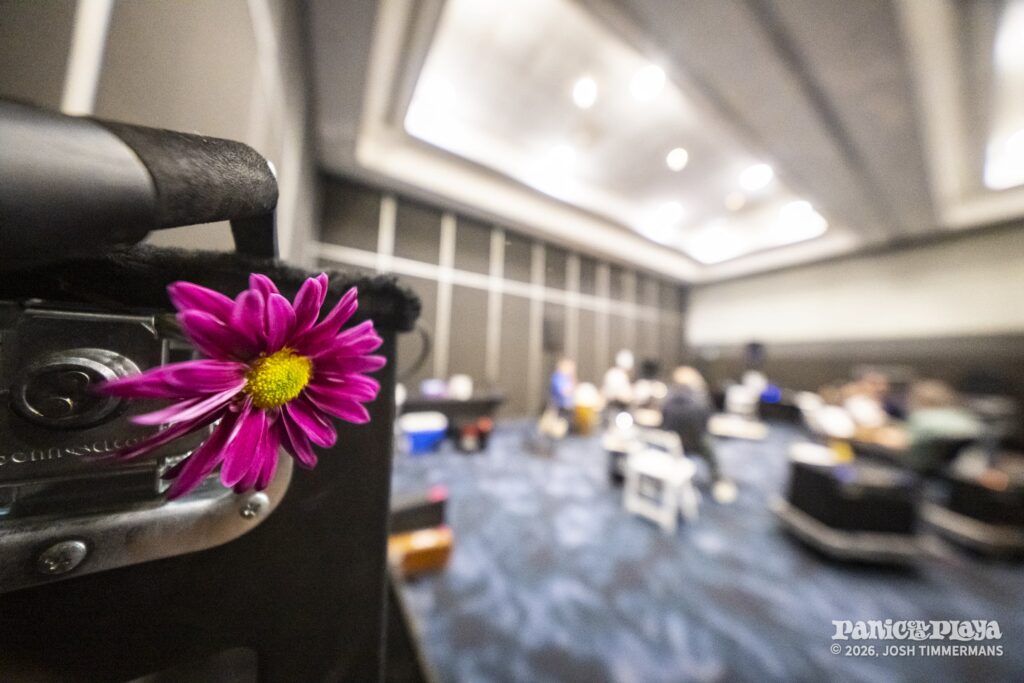 Widespread Panic rehearsal and soundcheck at Panic en la Playa Trece on January 19, 2026