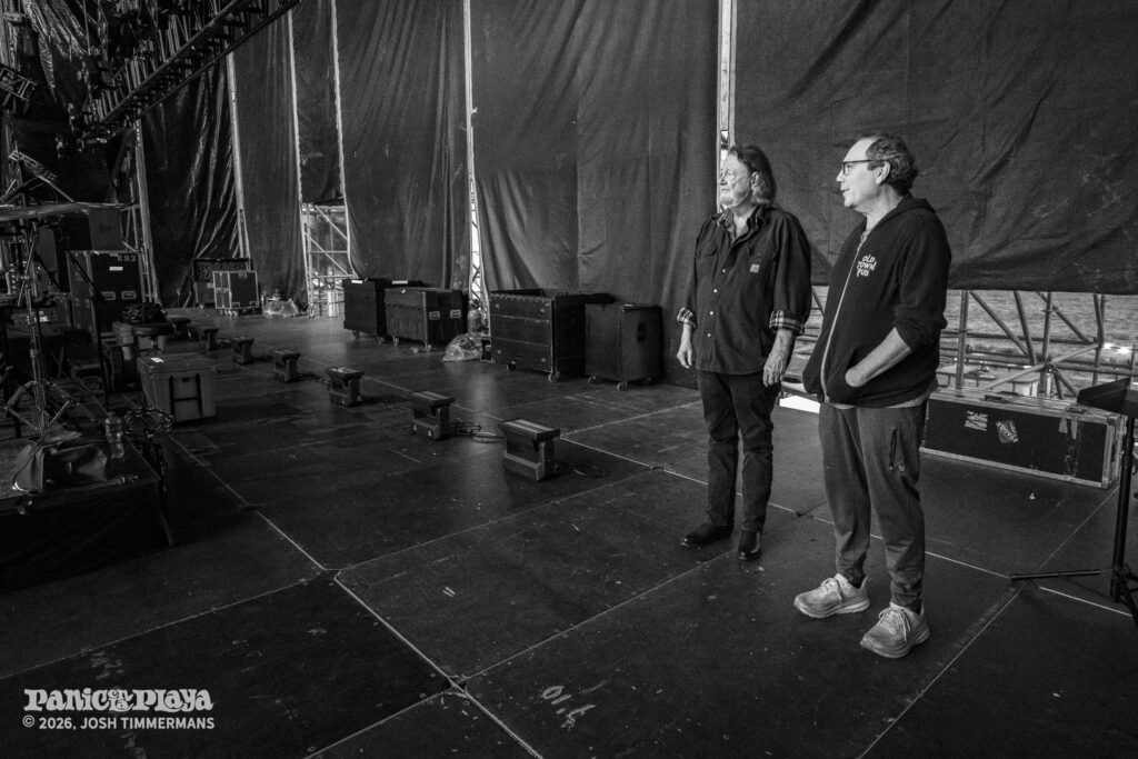 Widespread Panic rehearsal and soundcheck at Panic en la Playa Trece on January 19, 2026