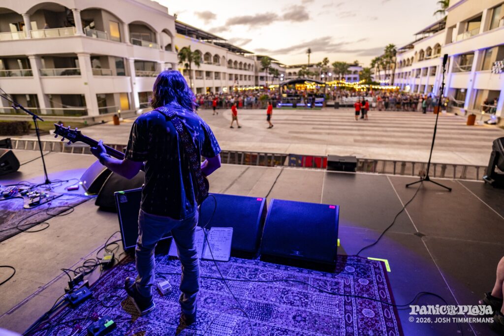 Widespread Panic rehearsal and soundcheck at Panic en la Playa Trece on January 19, 2026