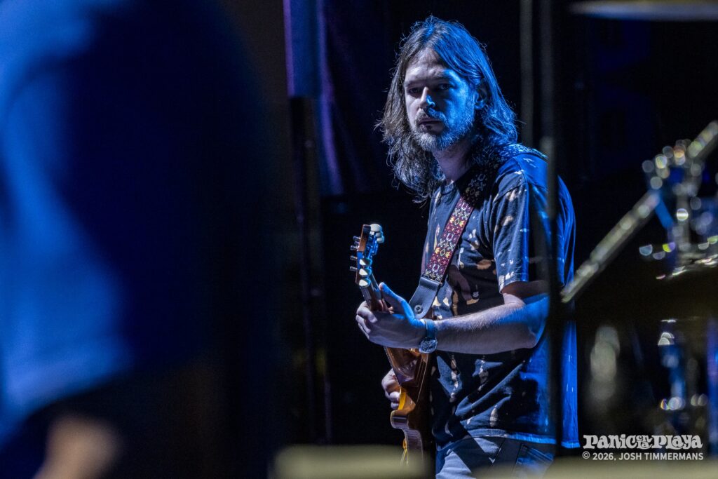 Widespread Panic rehearsal and soundcheck at Panic en la Playa Trece on January 19, 2026