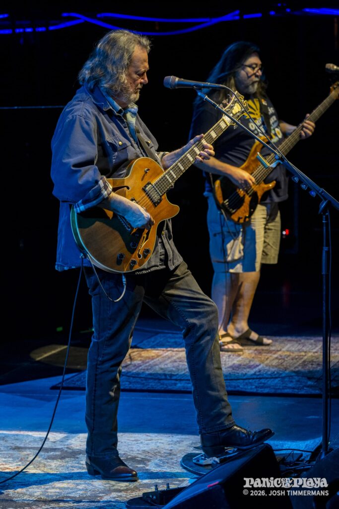 Widespread Panic rehearsal and soundcheck at Panic en la Playa Trece on January 19, 2026