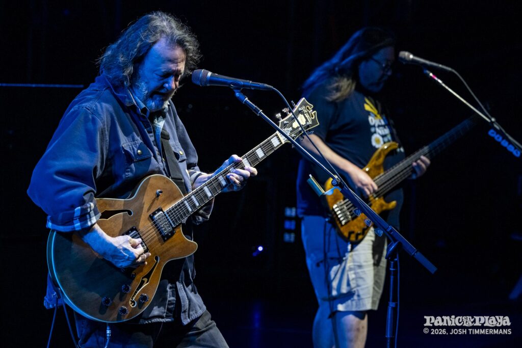 Widespread Panic rehearsal and soundcheck at Panic en la Playa Trece on January 19, 2026