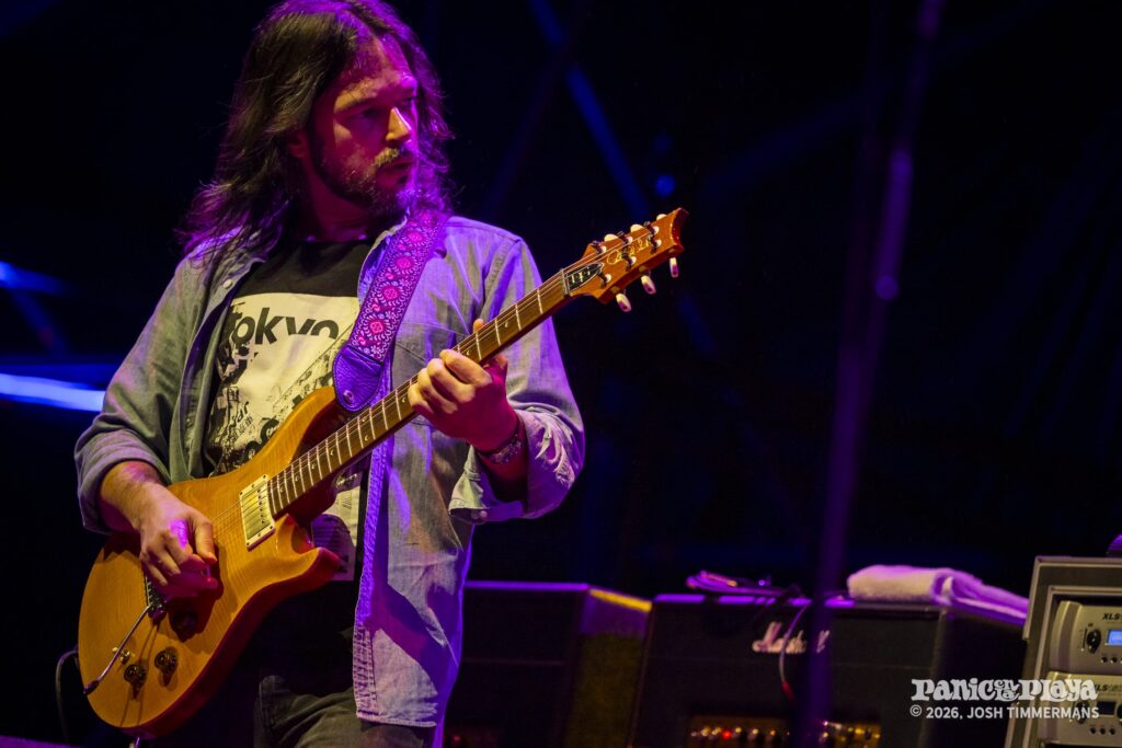 Widespread Panic live at Panic en la Playa Trece on Tuesday, January 20, 2026