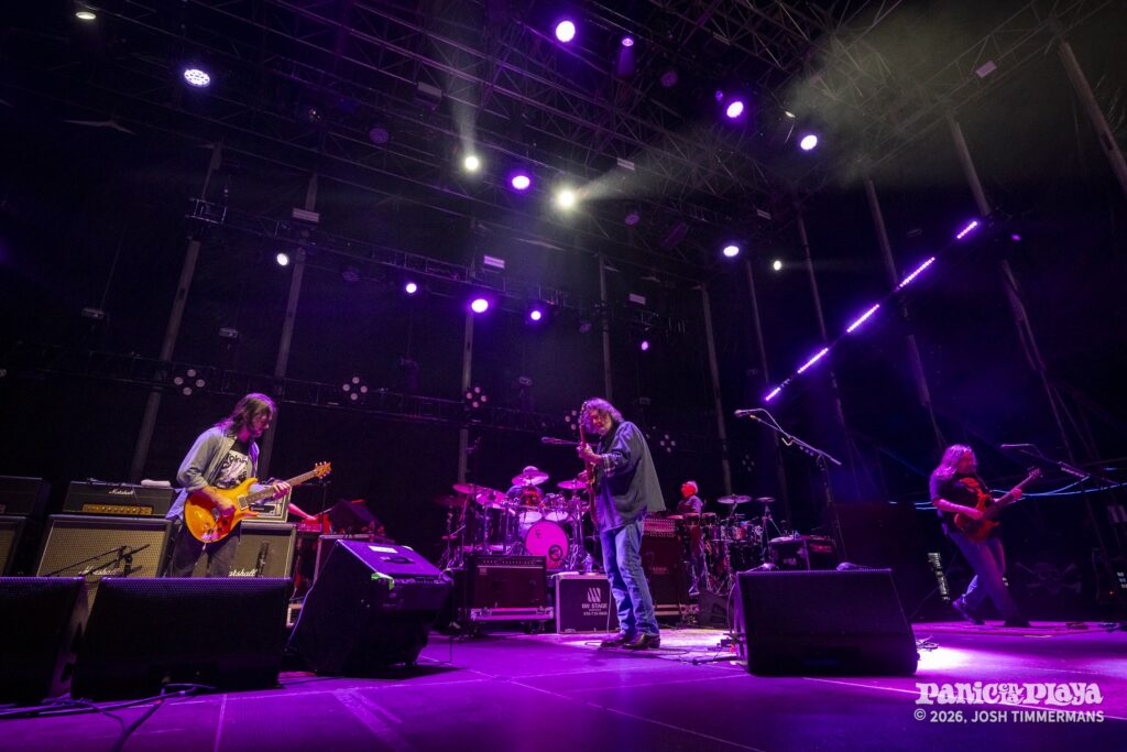 Widespread Panic live at Panic en la Playa Trece on Tuesday, January 20, 2026