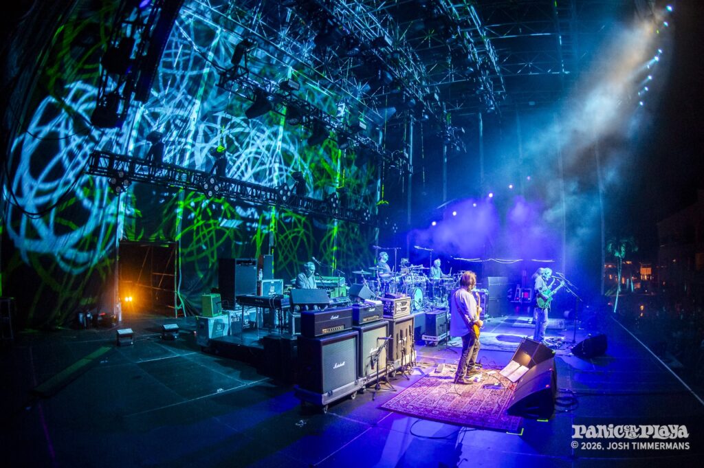 Widespread Panic live at Panic en la Playa Trece on Tuesday, January 20, 2026