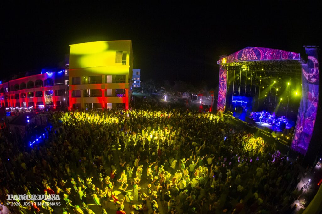 Widespread Panic live at Panic en la Playa Trece on Tuesday, January 20, 2026