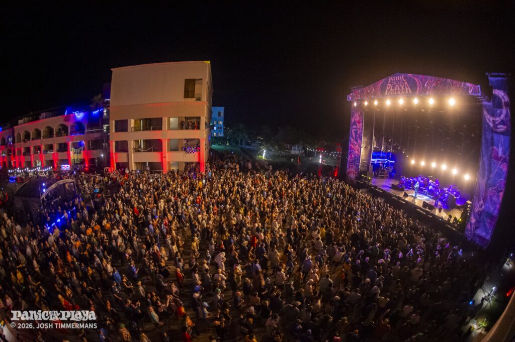 Widespread Panic live at Panic en la Playa Trece on Tuesday, January 20, 2026