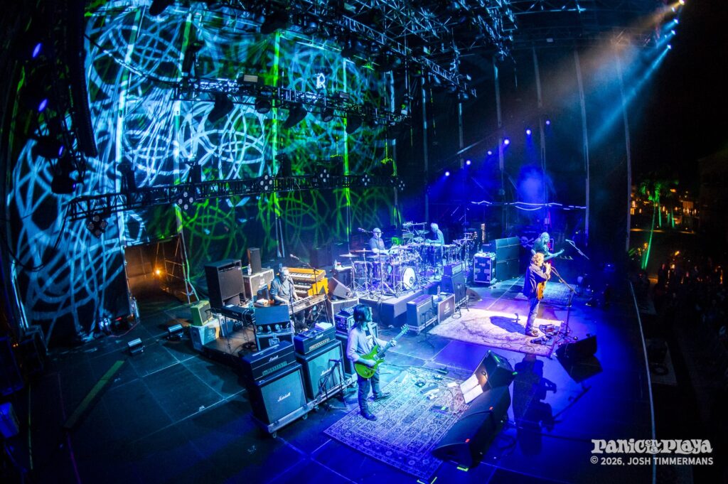 Widespread Panic live at Panic en la Playa Trece on Tuesday, January 20, 2026