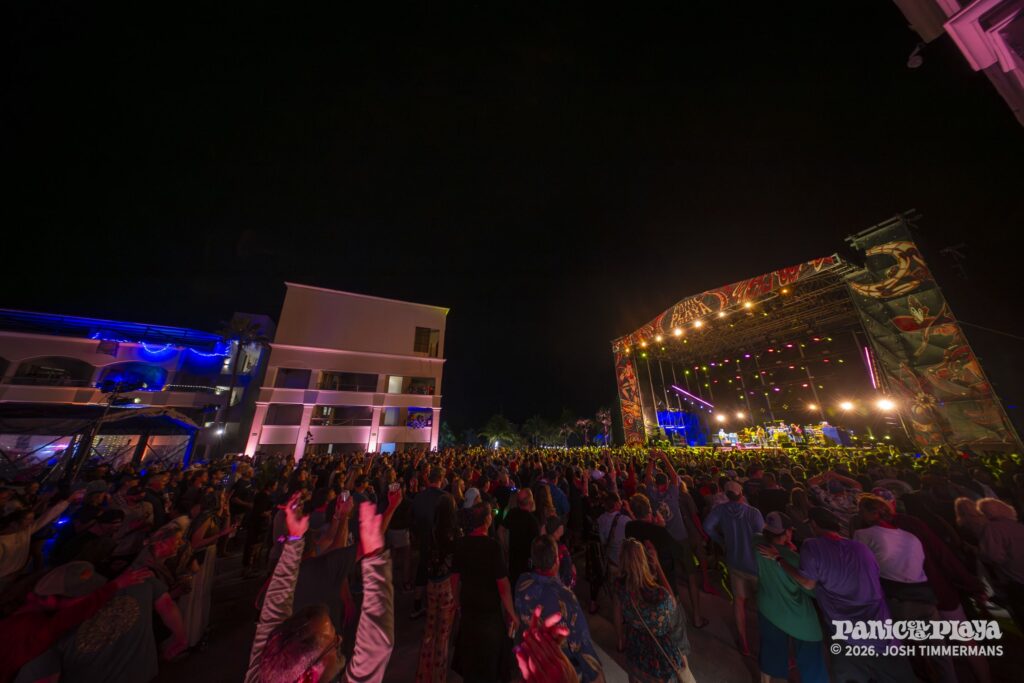 Widespread Panic live at Panic en la Playa Trece on Tuesday, January 20, 2026