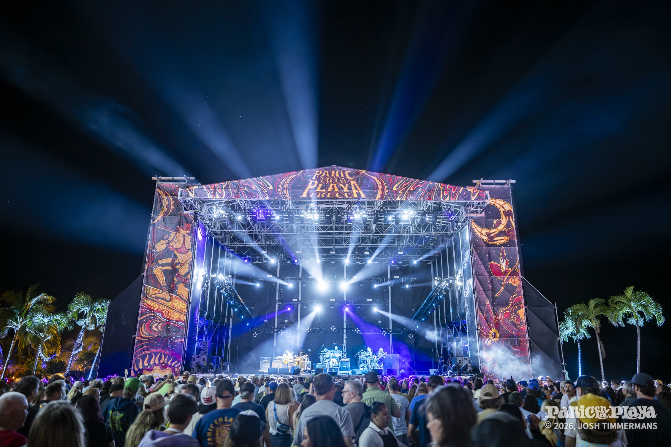 Widespread Panic live at Panic en la Playa Trece on Tuesday, January 20, 2026