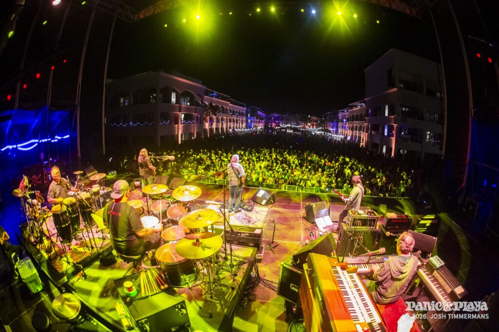Widespread Panic live at Panic en la Playa Trece on Tuesday, January 20, 2026