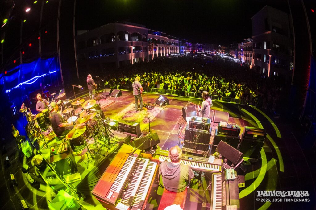 Widespread Panic live at Panic en la Playa Trece on Tuesday, January 20, 2026