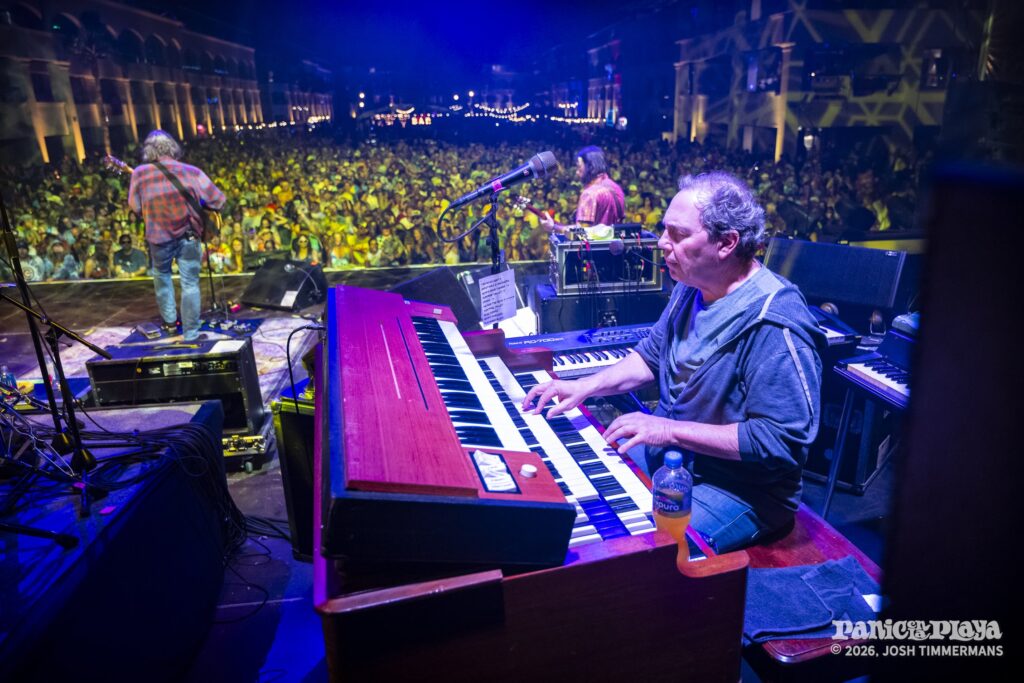 Widespread Panic live at Panic en la Playa Trece on Wednesday, January 21, 2026
