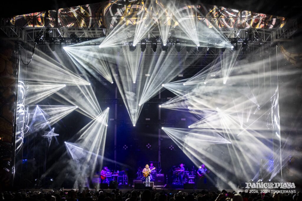Widespread Panic live at Panic en la Playa Trece on Wednesday, January 21, 2026