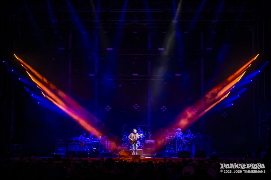 Widespread Panic live at Panic en la Playa Trece on Wednesday, January 21, 2026
