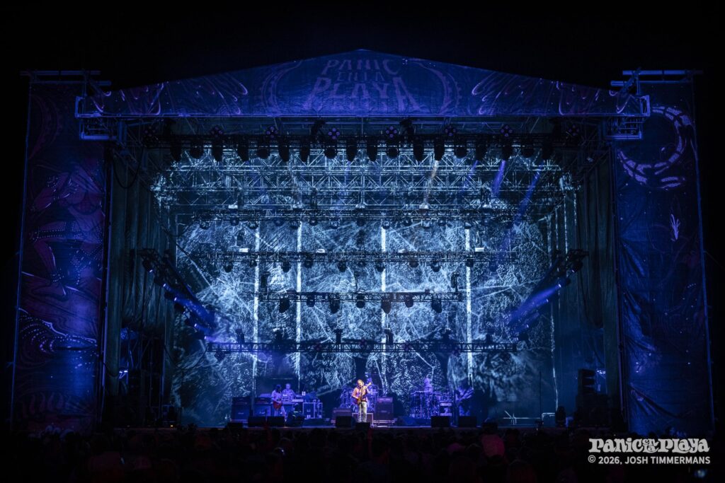 Widespread Panic live at Panic en la Playa Trece on Wednesday, January 21, 2026