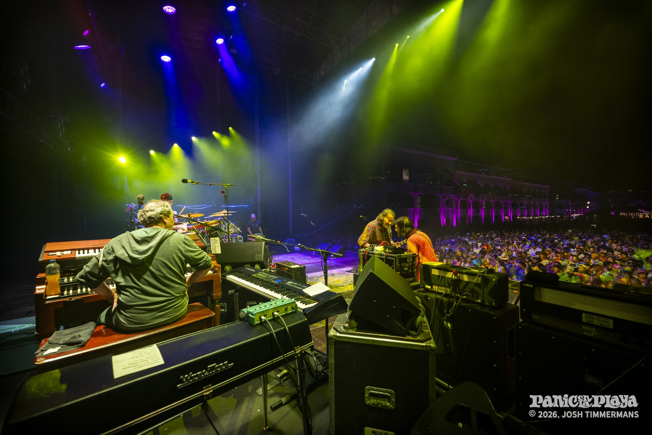 Widespread Panic live at Panic en la Playa Trece on Wednesday, January 21, 2026