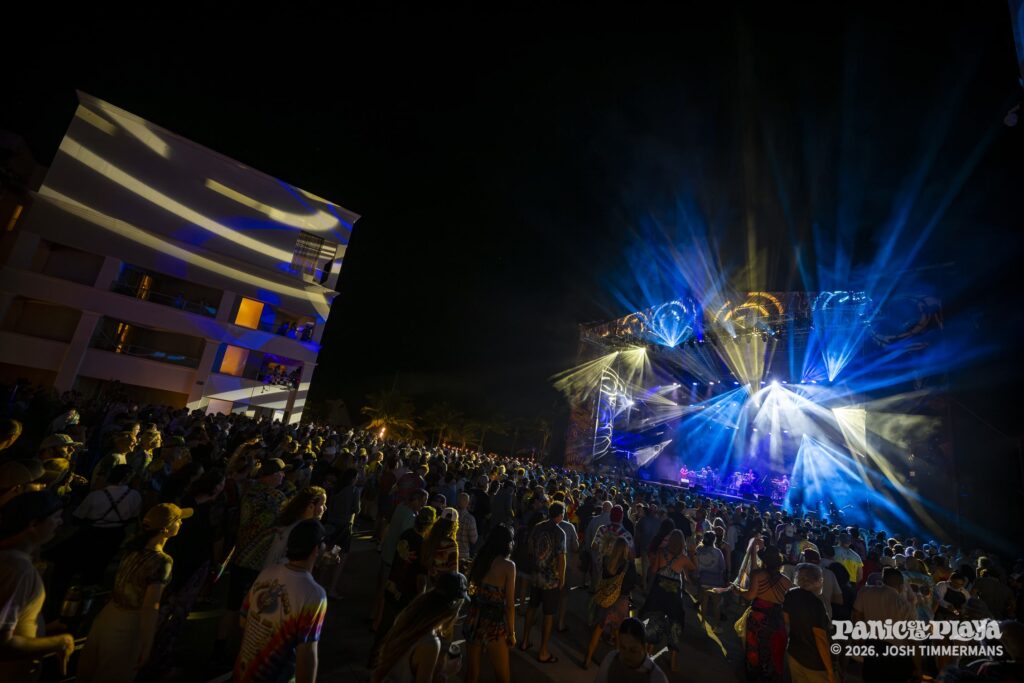 Widespread Panic live at Panic en la Playa Trece on Wednesday, January 21, 2026