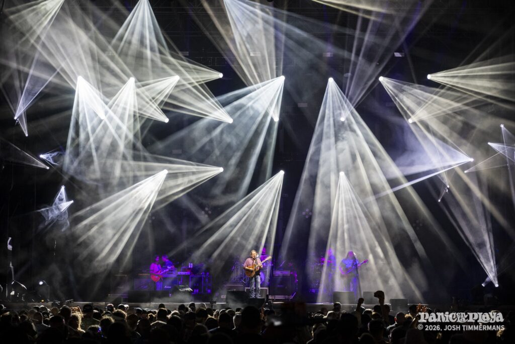 Widespread Panic live at Panic en la Playa Trece on Wednesday, January 21, 2026