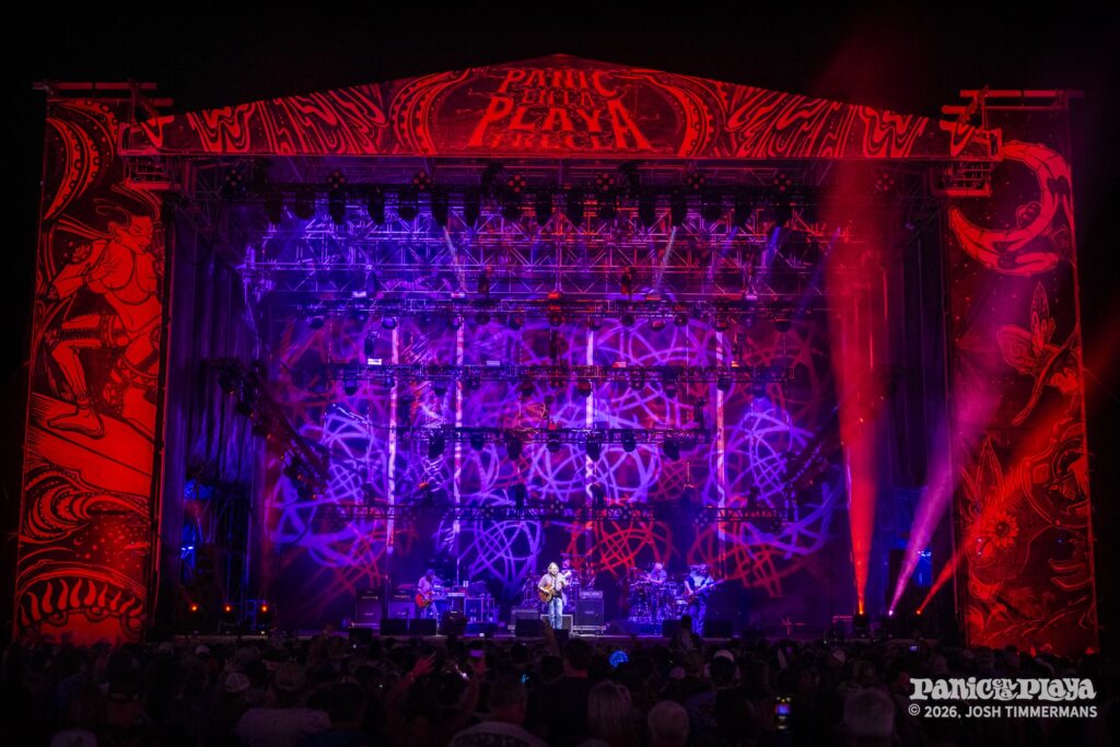Widespread Panic live at Panic en la Playa Trece on Wednesday, January 21, 2026