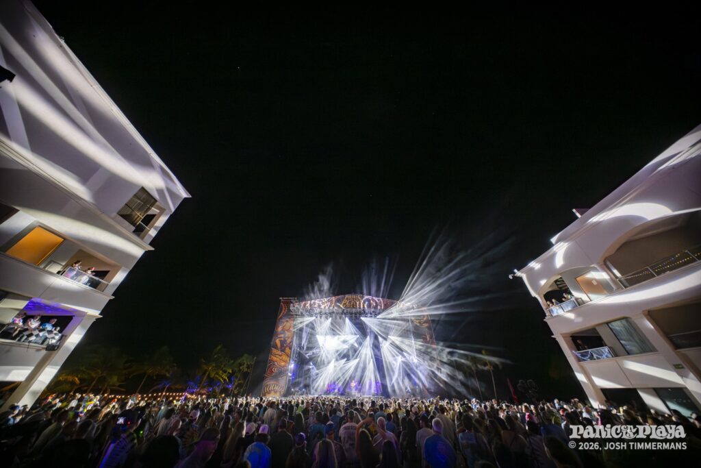 Widespread Panic live at Panic en la Playa Trece on Wednesday, January 21, 2026