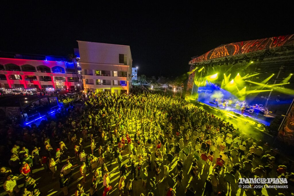 Widespread Panic live at Panic en la Playa Trece on Thursday, January 22, 2026