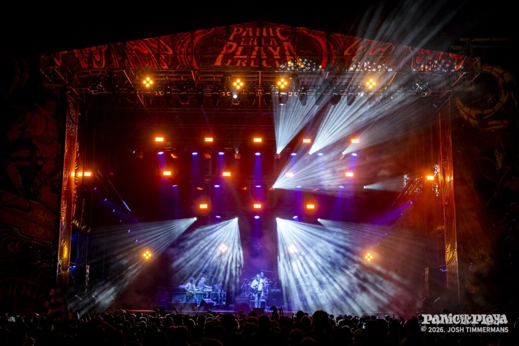 Widespread Panic live at Panic en la Playa Trece on Thursday, January 22, 2026