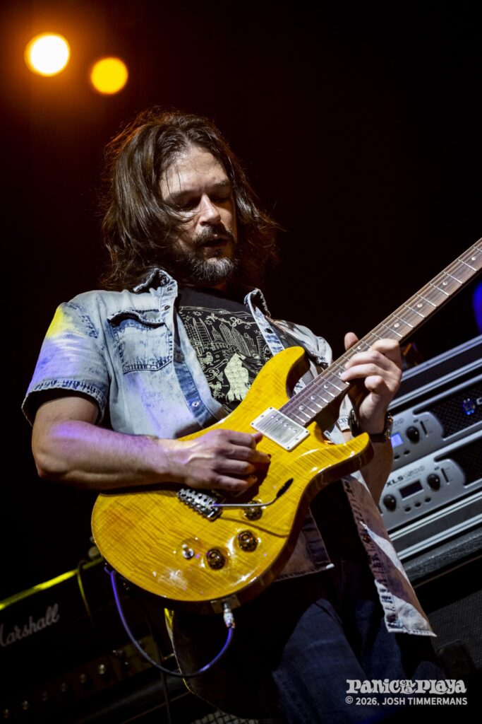 Widespread Panic live at Panic en la Playa Trece on Thursday, January 22, 2026