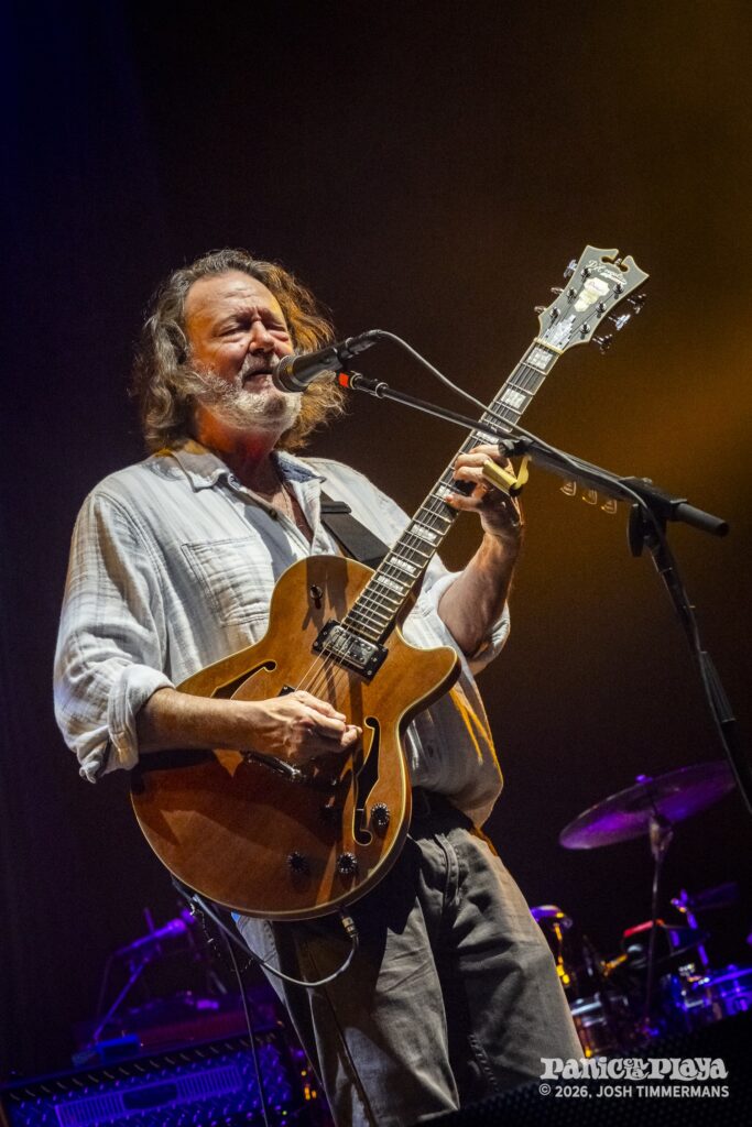 Widespread Panic live at Panic en la Playa Trece on Thursday, January 22, 2026