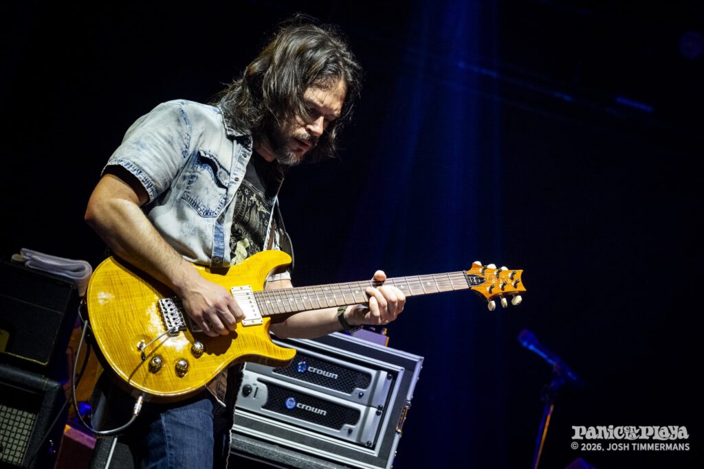 Widespread Panic live at Panic en la Playa Trece on Thursday, January 22, 2026