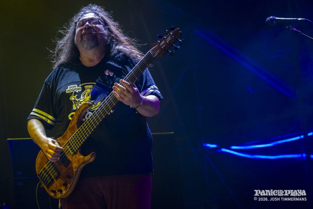 Widespread Panic live at Panic en la Playa Trece on Thursday, January 22, 2026