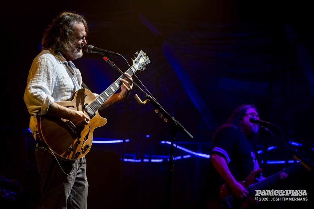 Widespread Panic live at Panic en la Playa Trece on Thursday, January 22, 2026