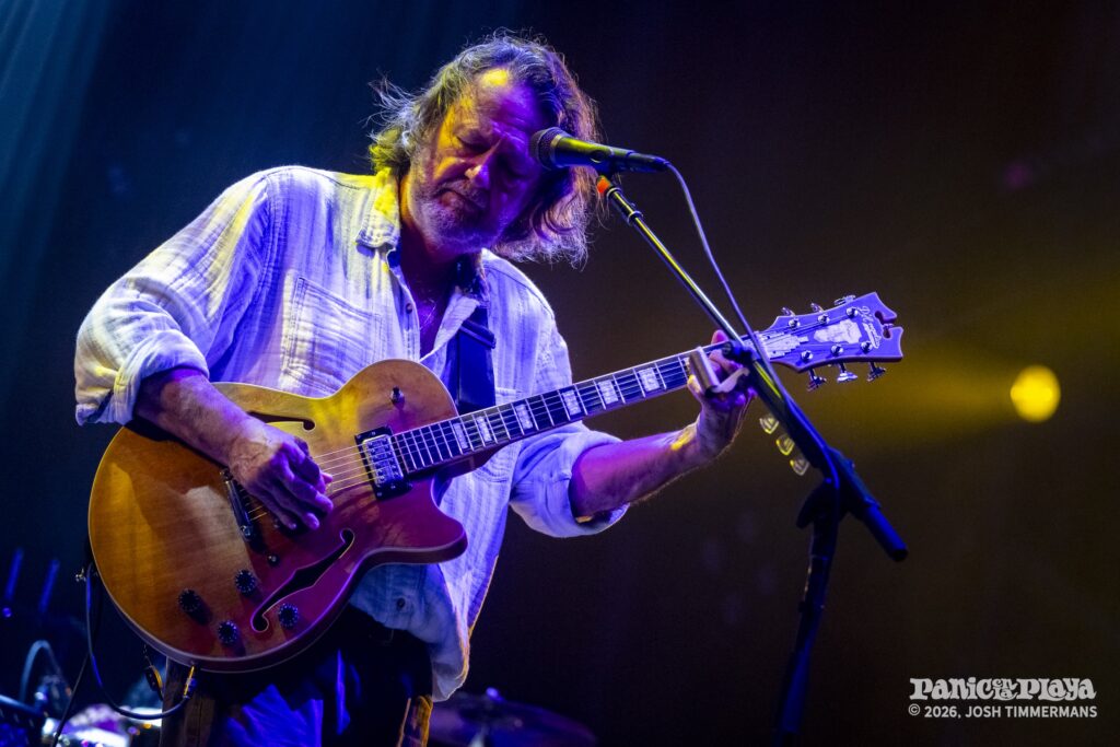 Widespread Panic live at Panic en la Playa Trece on Thursday, January 22, 2026